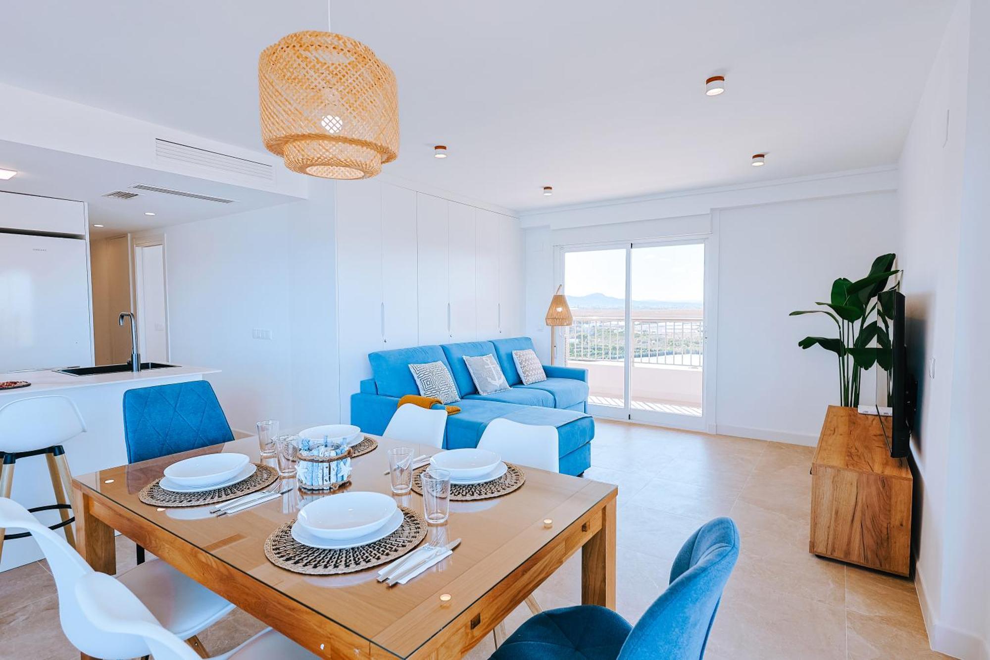 מארני בלאו Apartamento Premium Con 5 Piscinas Barbacoa Tenis Frontenis מראה חיצוני תמונה